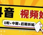 （燃烧好物）抖音视频好物分享实操课程（0粉+拆解+中期+后期）-第一资源库